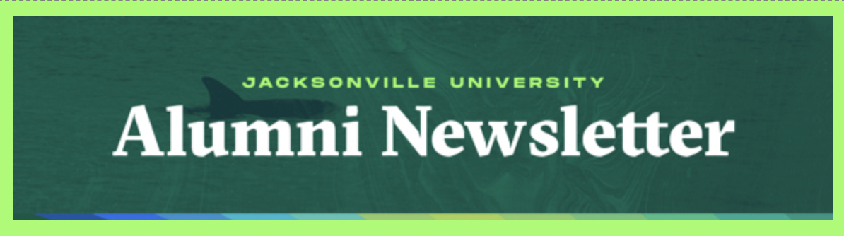 Alumni newsletter header