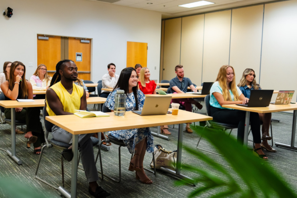 students in classroom